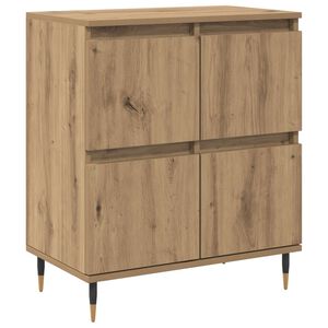 vidaXL Serviesskap Artisan Eik 60 x 35 x 70 cm
