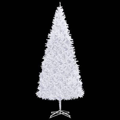 vidaXL Kunstig juletre med LED 500 cm hvit