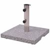 vidaXL Granitt parasollstativ/holder 20 kg