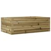 vidaXL Hageplantekasse 70x40x23 cm impregnert furu