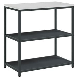 vidaXL Kj&oslash;kkenhylleenhet HATTEM Antrasitt 90 x 50 x 92 cm St&aring;l