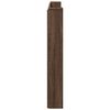 vidaXL Hodegavl Brun Eik 160 x 16,5 x 103,5 cm Konstruert tre