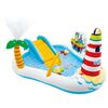 Intex Oppbl&aring;sbart lekebasseng Fishing Fun 218x188x99 cm