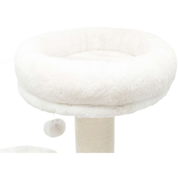 TRIXIE Klorestativ for katter Nelli hvit og gr&aring;brun