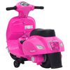 vidaXL Elektrisk lekescooter Vespa GTS300 rosa