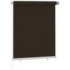 vidaXL Utend&oslash;rs rullegardin 120x140 cm brun