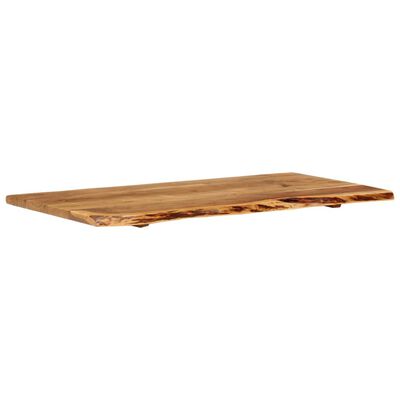 vidaXL Topplate til baderomsmøbler heltre akasie 100x52x2,5 cm