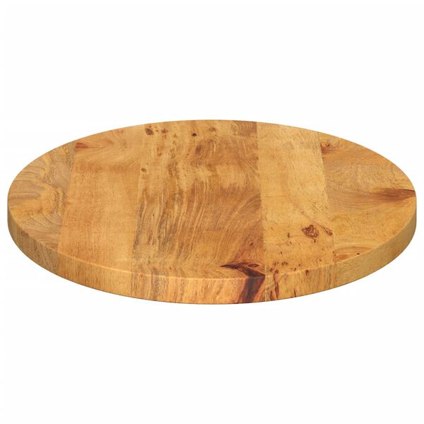 vidaXL Bordplate 140x50x3,8 cm oval heltre mango