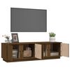 vidaXL TV-benk honningbrun 140x40x40 cm heltre furu