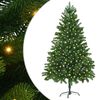 vidaXL Juletre med 300 LED med stativ gr&oslash;nn 180 cm PE