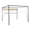 vidaXL Paviljong med uttrekkbar solskjerm