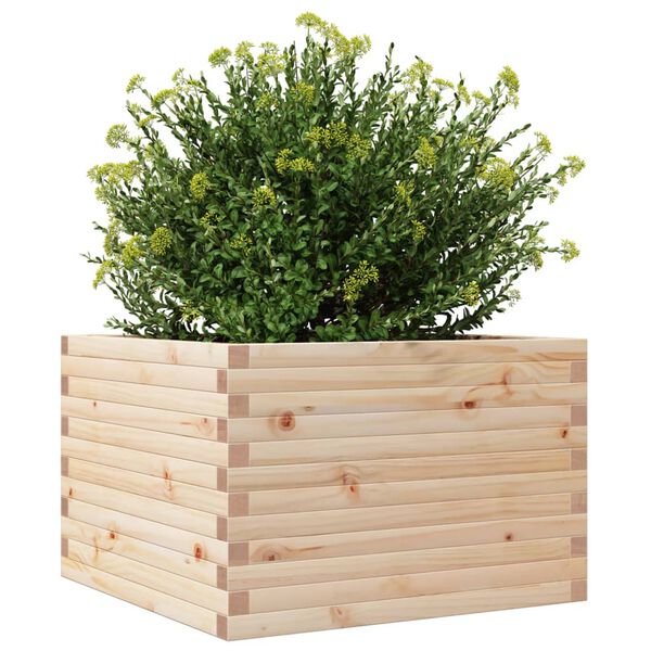 vidaXL Plantekasser 70x70x46 cm heltre furu