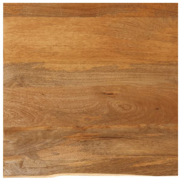 vidaXL Bordplate naturlig kant 40x40x3,8 cm heltre mango