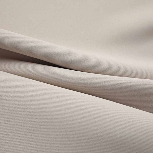 vidaXL Lystette gardiner med metallringer 2 stk beige 140x225 cm