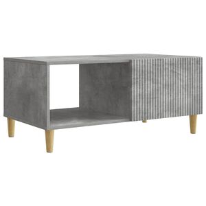 vidaXL Kaffebord Betonggr&aring; 90 x 50 x 40 cm Konstruert tre