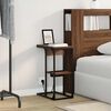 vidaXL Nattbordskap Brun Eik 41,5 x 26 x 60,5 cm Konstruert tre