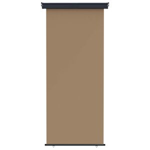 vidaXL Balkong Side Markise 100 x 250 cm 100% polyester jern st&aring;l