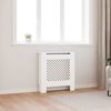 vidaXL Radiatordeksel MDF hvit 78 cm