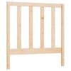 vidaXL Sengegavl 96x4x100 cm heltre furu