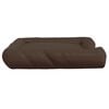 vidaXL Hundesofa med puter brun 115x100x20 cm oxford-stoff