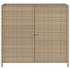 vidaXL Putekasse beige 83x45x76 cm polyrotting