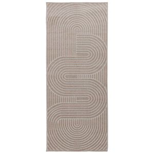 vidaXL Omr&aring;detepper Rektangul&aelig;r HUARTE Beige 150 x 80 cm Polyester