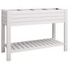 vidaXL H&oslash;ybed hvit 110x45x79 cm polypropylen