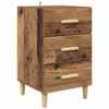 vidaXL Nattbordskap Gammelt tre 40 x 40 x 66 cm Konstruert tre