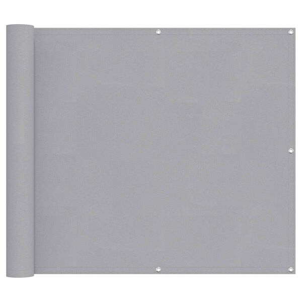 vidaXL Balkong Skjerm PU-belagt oxford alu