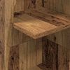 vidaXL Hj&oslash;rneskap Gammelt tre 27,5x27x140cm Konstruert tre