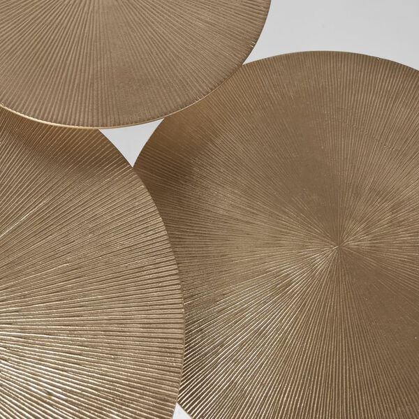 LABEL51 Salongbordsett 3 stk Nobby antikk gull