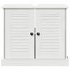 vidaXL Vaskeskap VIGO Hvit og Antikkhvit 68 x 34 x 59 cm Heltre furu