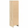 vidaXL Highboard sonoma eik 29,5x34x119,5 cm konstruert tre