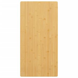 vidaXL Bordplate 40x80x1,5 cm bambus