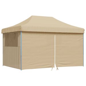 vidaXL Partytelt Beige 292 x 440 x 315 cm Oxford Stoff