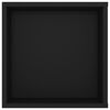 vidaXL Vegghengt TV-benk svart 102x35x35 cm konstruert tre
