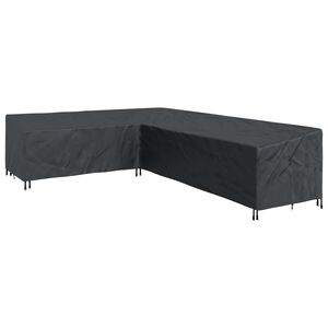 vidaXL M&oslash;belbeskyttelse 355 x 275 x 80 cm 420D Oxford stoff L-form