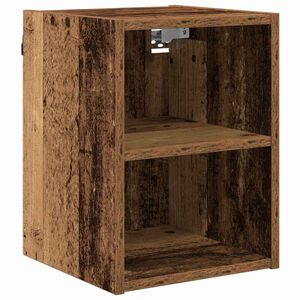 vidaXL Hengende skap Gammelt tre 30 x 29,5 x 40 cm Konstruert tre