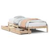 vidaXL Sengeramme uten madrass 90x190 cm heltre furu