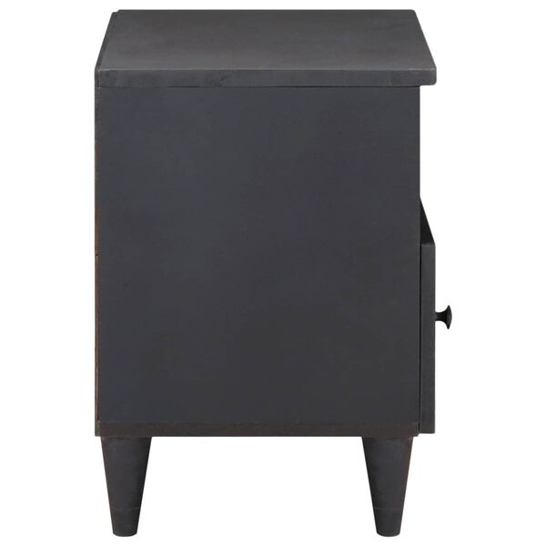 vidaXL Oppbevaringsskap Flerfarget 70 x 33,5 x 46 cm Massiv mango tre