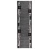vidaXL L&oslash;perteppe FLORNES Vevd Gr&aring; Blader 67 x 250 cm PP 7 mm