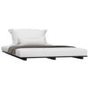 vidaXL Sengeramme svart 120x200 cm heltre furu