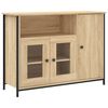 vidaXL Skjenk sonoma eik 100x35x75 cm konstruert tre