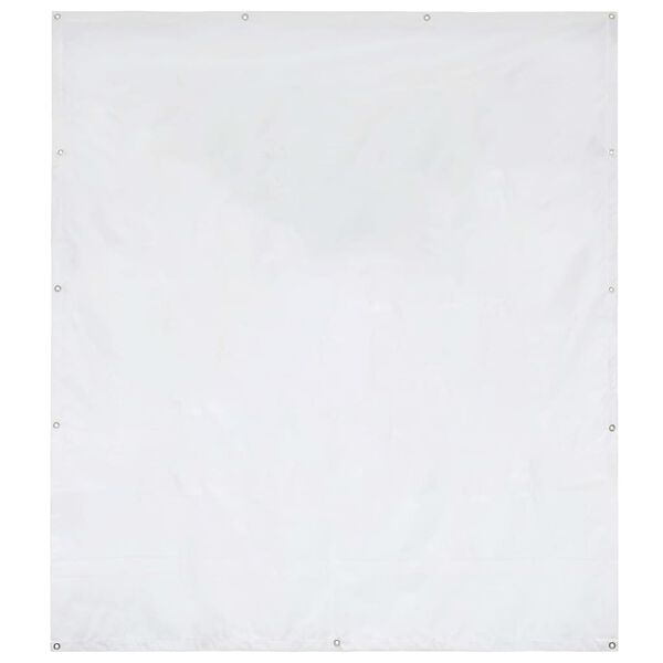 vidaXL Sidevegg til festtelt PVC 2x2 m hvit 550 g/m&sup2;