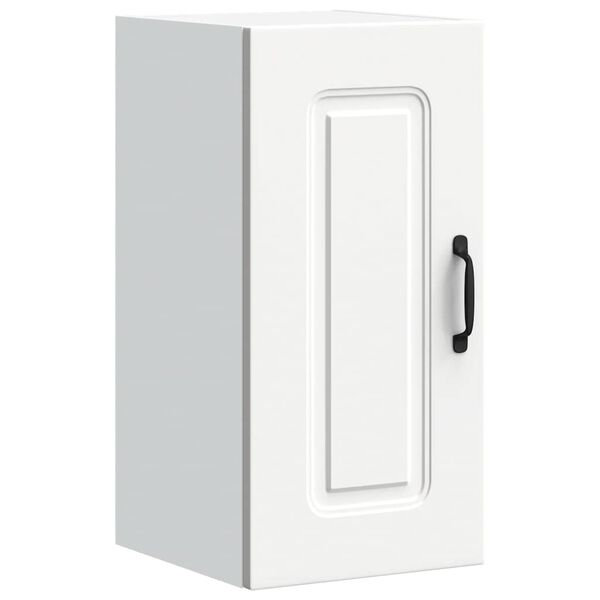 vidaXL Kjøkken veggskap Kalmar hvit konstruert tre