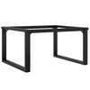 vidaXL Ben for salongbord O-ramme 70x60x43 cm st&aring;l