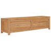 vidaXL TV-benk 135x30x35 cm heltre teak