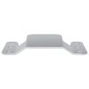 vidaXL Flush Mount Bracket 419 pcs s&oslash;lv 75 x 66 x 1,4 mm St&aring;l