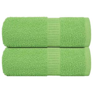 vidaXL Vaskeh&aring;ndkl&aelig;r FROGN 2 stk eplegr&oslash;nn 30x30 cm 360 gsm