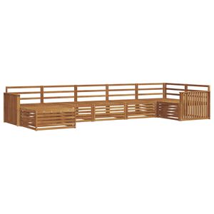 vidaXL Utend&oslash;rs sofa-sett 7 pcs Naturlig